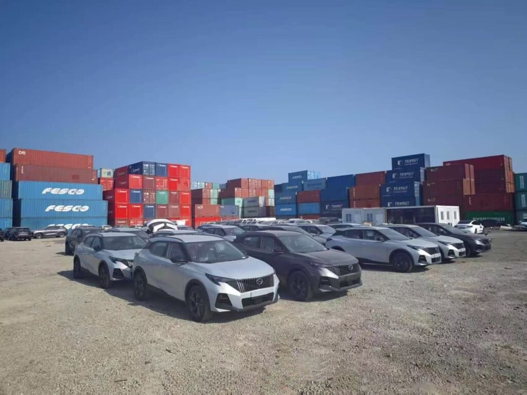 Well maintained used SUV exported from China to UAE